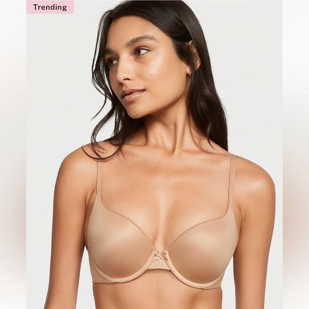 Victoria secret underwire bra nude supportive 36DD casual sexy minimalist NWT